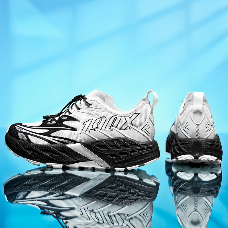 Anti Slip Trail Running Sneakers - Men Trail Running Shoes Breathable Mesh