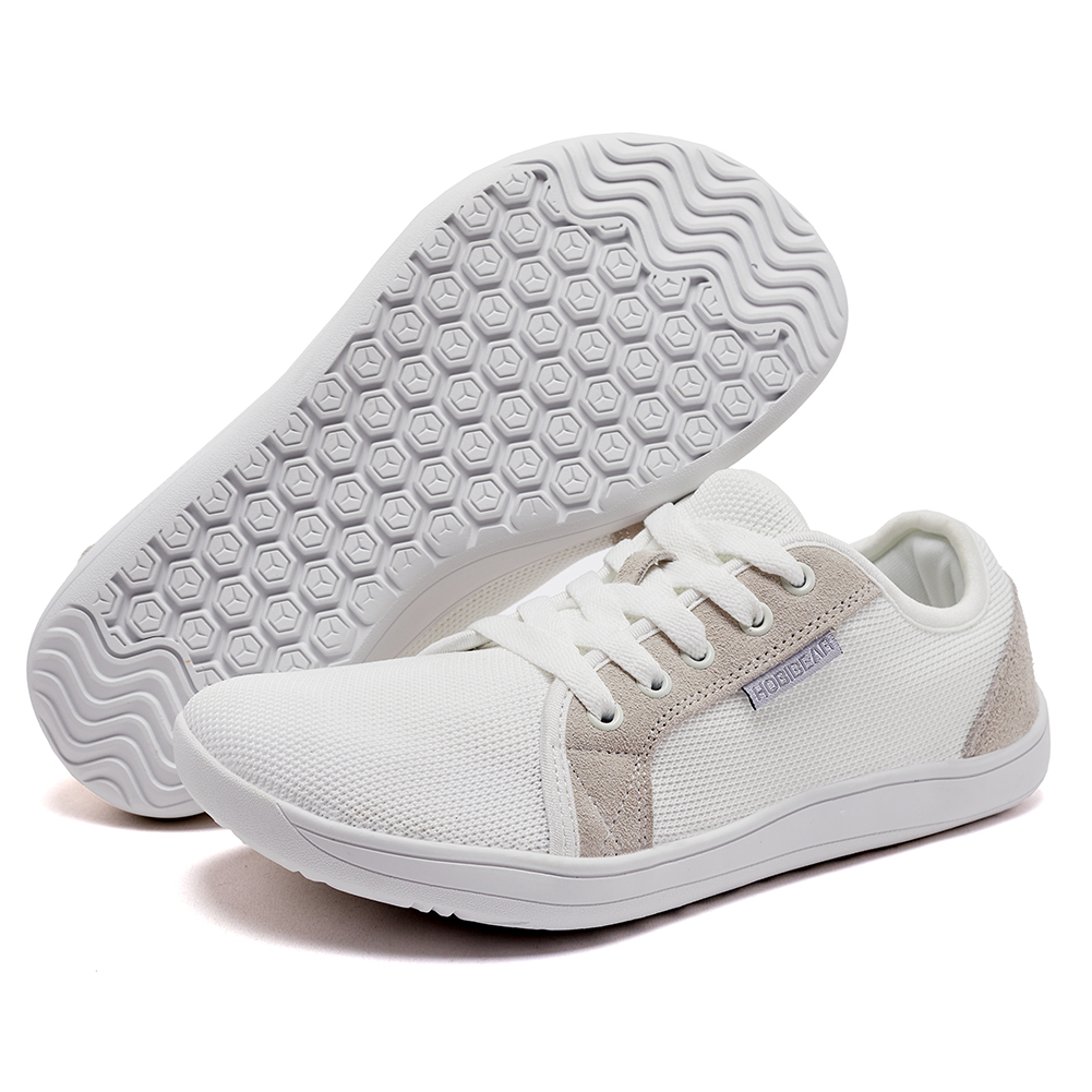 Wide Toe Box Running Sneakers - HOBIBEAR Minimalist Barefoot Shoes Unisex Zero