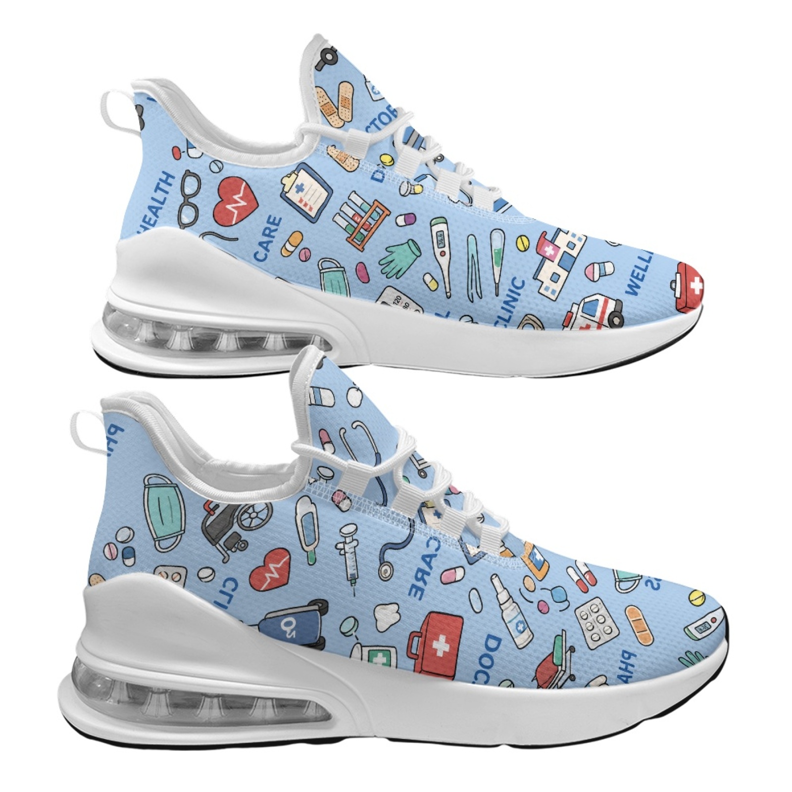 PENSTROLL Medical Care Pattern - огляд і ціна Breathable Mesh Athletic Shoes