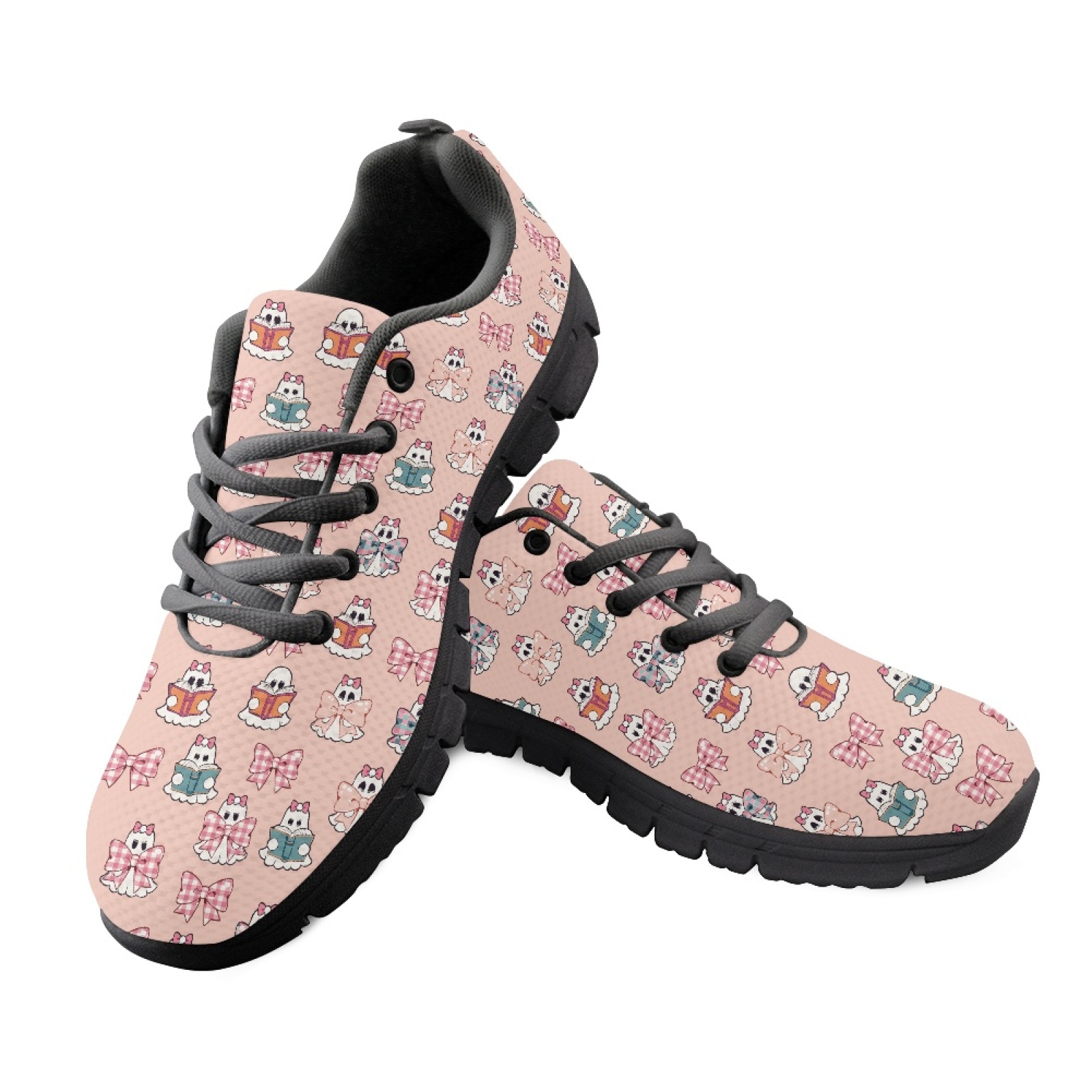 Coloranimal Ghost and Bow Prin - огляд і ціна Shock Absorbing Gym Trainers