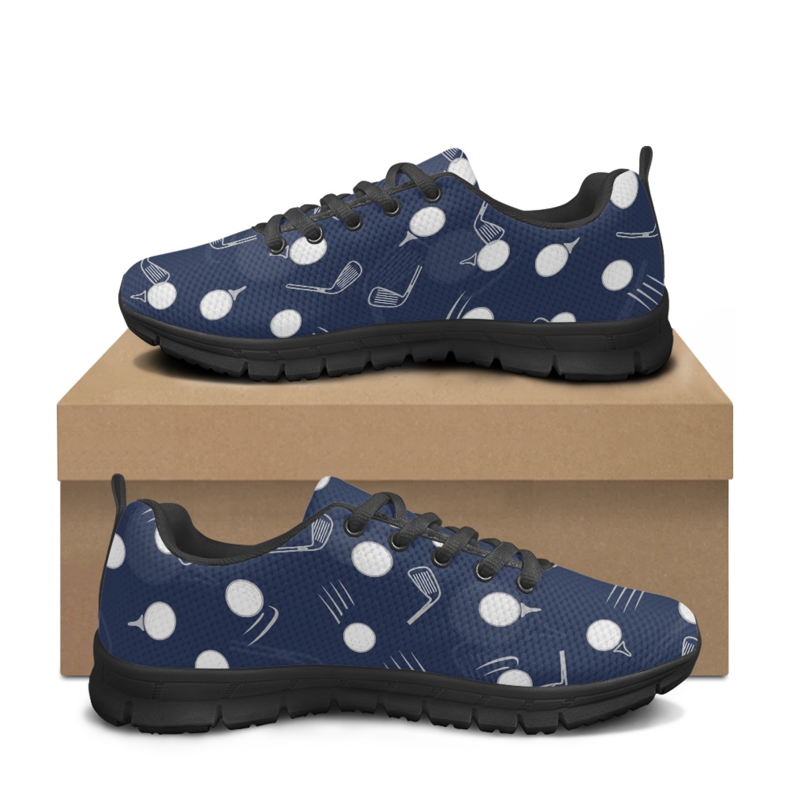 Coloranimal Golf Pattern Print - огляд і ціна Breathable Mesh Athletic Shoes
