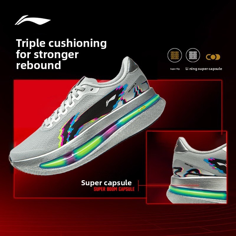 LI-NING Red Hare 9 ULTRA Men's - огляд і ціна Reflective Night Running Shoes